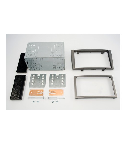 2-DIN Ramme Peugeot 308 2007 Grå