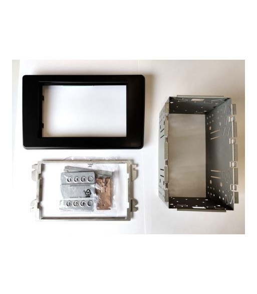 2-DIN Radioramme Opel/Renault/Nissan Ramme - Sort
