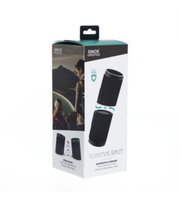 Sinox Sonitus Split højttaler. Sort
