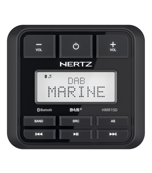 Hertz Marine Digital Radio Med Bluetooth Og DAB
