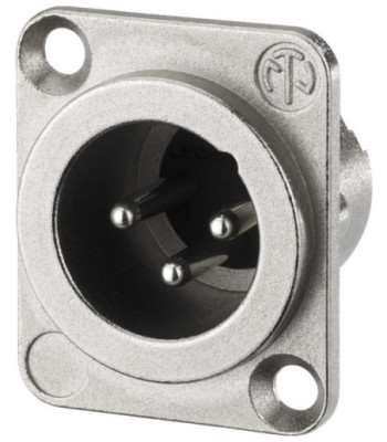 NEUTRIK Neutrik XLR-bøsning han - NC-3MDLX