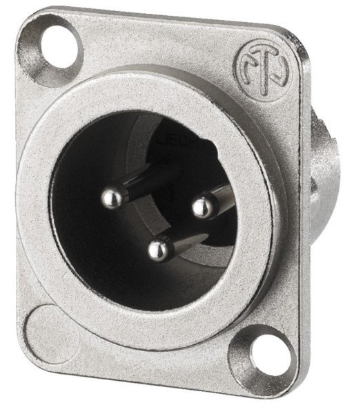 NEUTRIK Neutrik XLR-bøsning han - NC-3MDLX