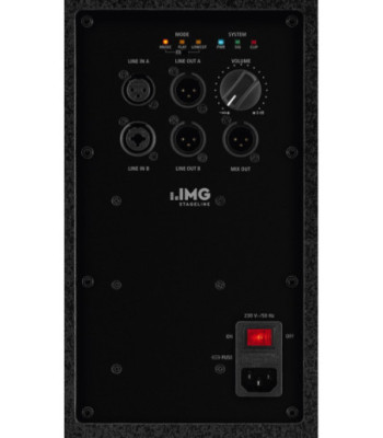 IMG STAGELINE PA-højttaler 400Wmax - DRIVE-10A