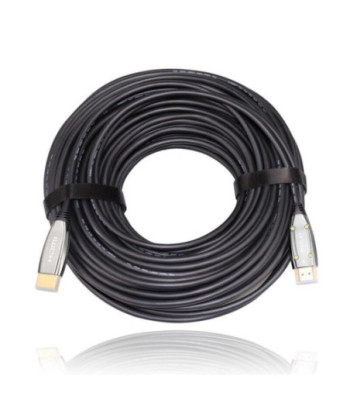 Sinox SHD HDMI Optisk kabel 4K60Hz+E. 40m. Sort