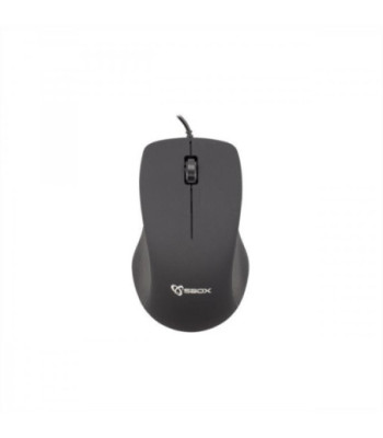 SBOX M-958 OPTISK MUS - SORT