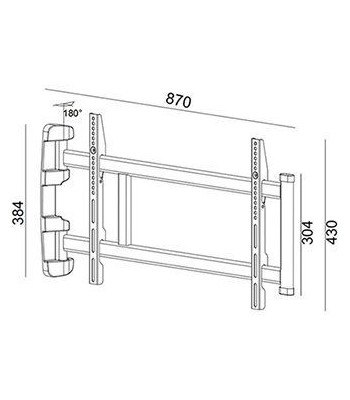 Universal swingarm 32-70''