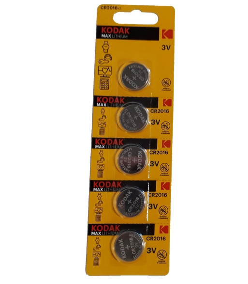 Kodak CR2016 batteripakke