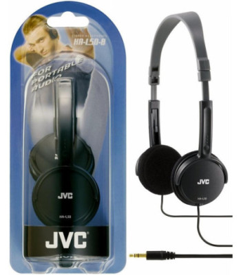 JVC HA-L50-B letvægts hovedtelefon