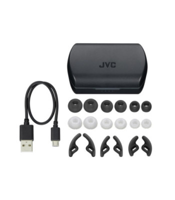 JVC HA-ET45T-B-U bluetooth sportshovedtelefon - SORT