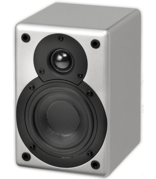 Scansonic S4 minireol højttaler - SØLV GRÅ