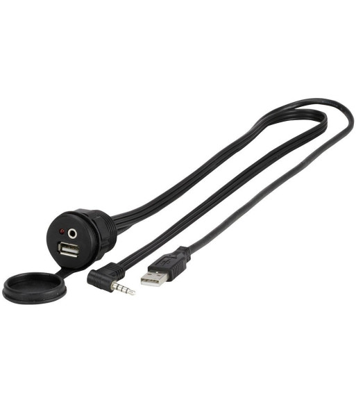 AUX Og USB Port Til Indbygning For Eftermonteret Radioer
