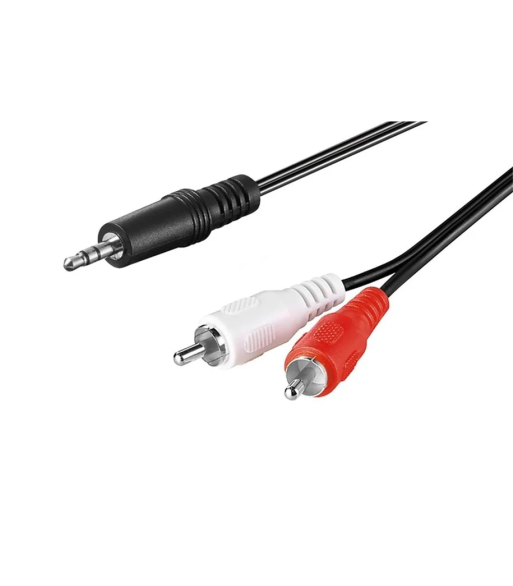Pro Audio cable AUX adapter 3.5 mm male to stereo RCA