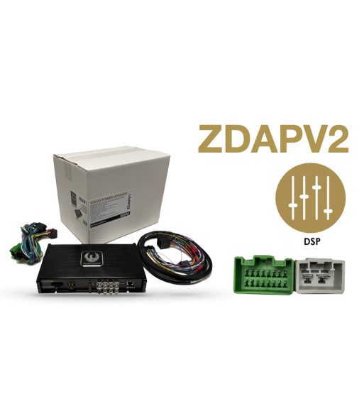 Phoenix Gold ZDAPV2 Volvo DSP Power Upgrade Kit (For Vehicles with Factory Amplifier) 2007-2019