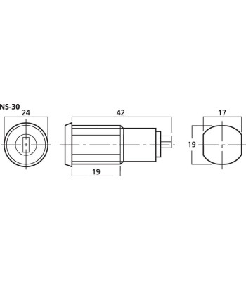 Nøgleafbryder - NS-30 MONACOR