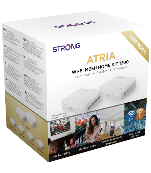Strong MESHKIT1200 Pakke med 2 stk. Mesh-netværk 1200 MBit/s 2.4 GHz