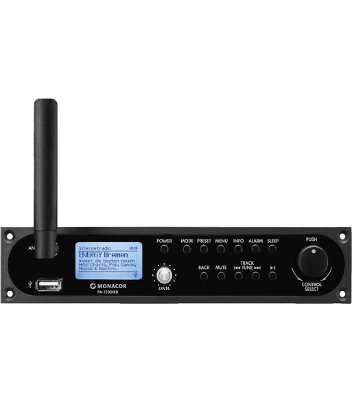 MONACOR Internet radio - PA-1200IRD