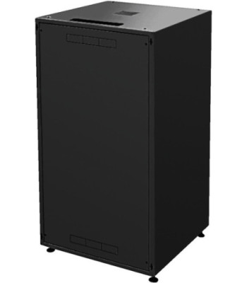 MONACOR Metalrack gulv 18U - RACK-18GD/SW