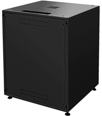 MONACOR Metalrack gulv 12U - RACK-12GD/SW