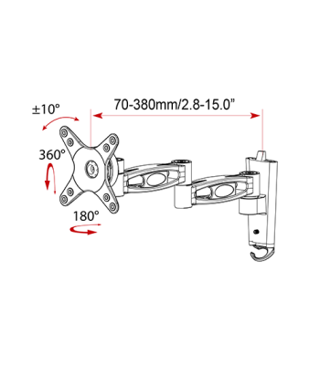 Vision Mounts VM-L39 vægbeslag