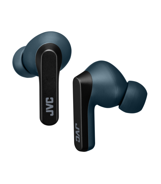 JVC HA-A9T-A-E bluetooth hovedtelefon - BLÅ