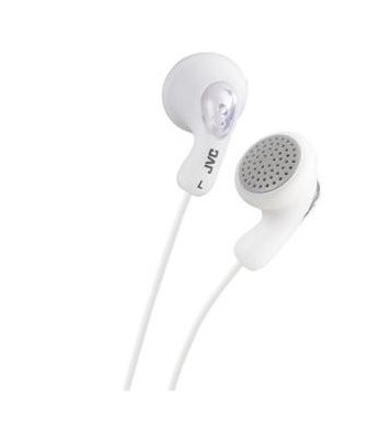JVC HA-F14-WN-E gumy in-ear hovedtelefon - HVID