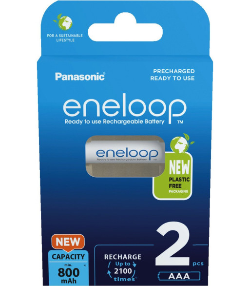 PANASONIC Batteripakke NiMH AAA - BK-4MCDE/2BE