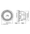 ALPINE R2-W10D4 TYPE-R SUBWOOFER 10