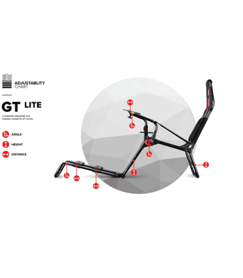 NEXT LEVEL RACING GT LITE SIMULATOR COCKPIT - SIMULATOR COCKPIT ***UDSTILLINGS***