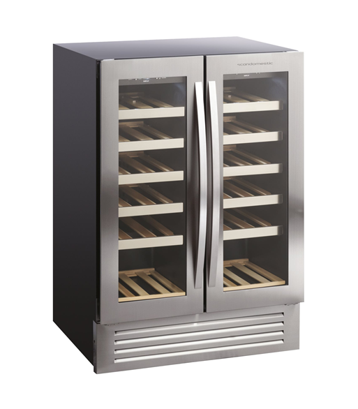 SCANDOMESTIC SV 91 X - FRITSTÅENDE VINKØLESKAB