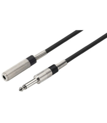Jackforlænger 6m sort - MEC-600/SW MONACOR