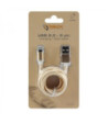 SBox IPH7-G Lightningkabel - GULD