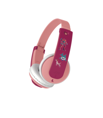 JVC HA-KD10W-P bluetooth hovedtelefon til børn - PINK