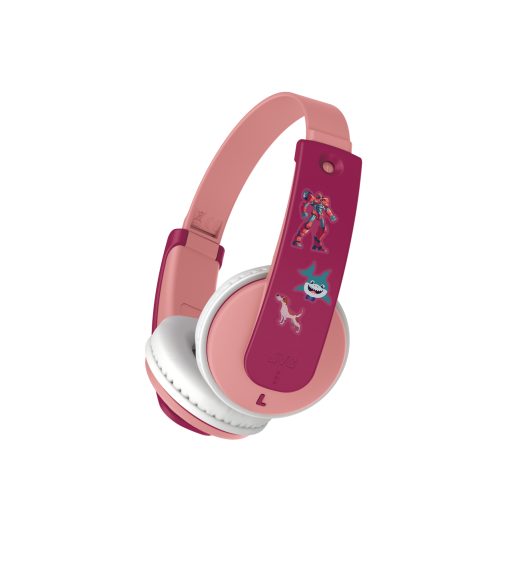 JVC HA-KD10W-P bluetooth hovedtelefon til børn - PINK