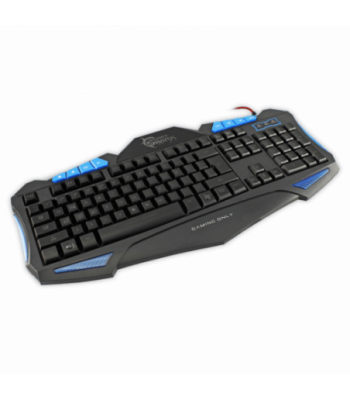 White Shark GK-1621B gamertastatur - BLÅ/SORT