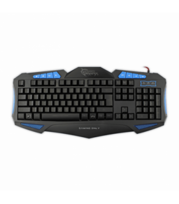 White Shark GK-1621B gamertastatur - BLÅ/SORT