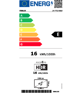 Finlux 24FTG9060 24'' design TV - HVID
