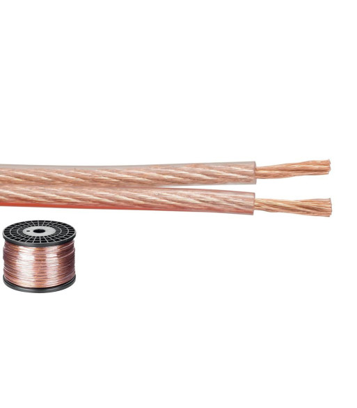 Højttalerkabel 2x2.5 mm2 100m - SPC-125CA MONACOR