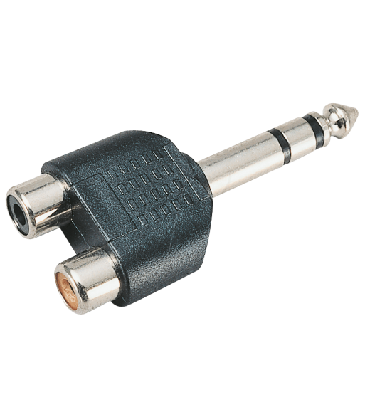 Y-adapter phono/jack - NTA-178 MONACOR