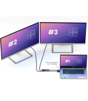 Marmitek USB-C til DisplayPort adapter