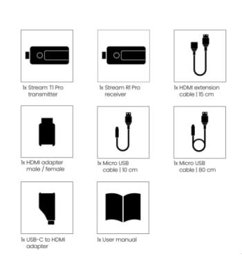 Marmitek Stream S1 Pro - trådløs HDMI
