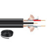 Signalkabel 50m sort - AC-53/SW CARPOWER