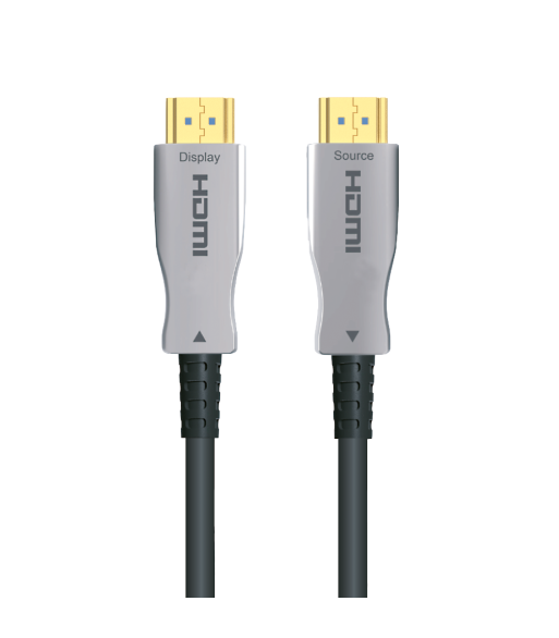 Sinox HDMI optisk kabel 4K60Hz+E. 15m. Sort