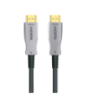 Sinox HDMI optisk kabel 4K60Hz+E. 15m. Sort