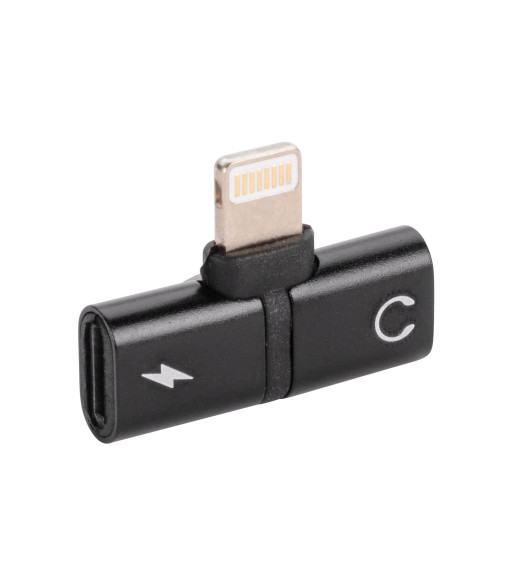 2-i-1 dual ightning splitter adapter