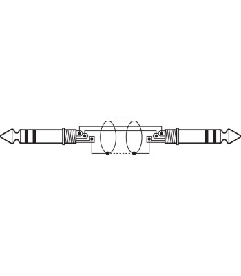 Jackkabel 1m - MCC-102/SW Monacor