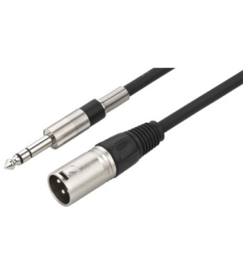 Jack-XLR kabel 2m - MEL-202/SW Monacor