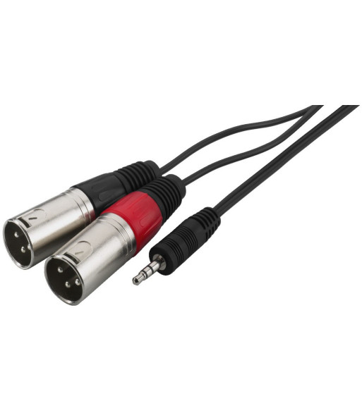 3.5mm Jack/XLR-han 1m - MCA-129P MONACOR