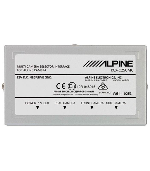 KAMERA VÆLGER INTERFACE