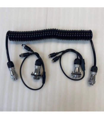 Trailer kabel til bakkamera m/MS stik