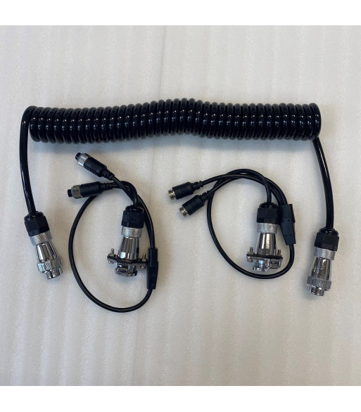 Trailer kabel til bakkamera m/MS stik